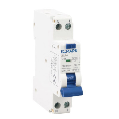 INTERRUTTORE RCBO JEL9A 6kA...