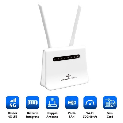 ROUTER DPWR4G01 4GLTE WIFI...