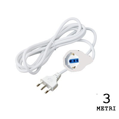 PROLUNGA BIPASSO-SCHUKO 3MT...