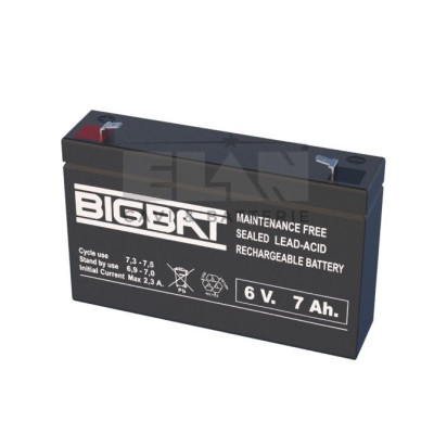 BATTERIA AL PIOMBO 6V....