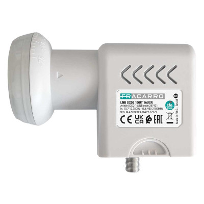 CONVERTITORE LNB dCSS WHITE...