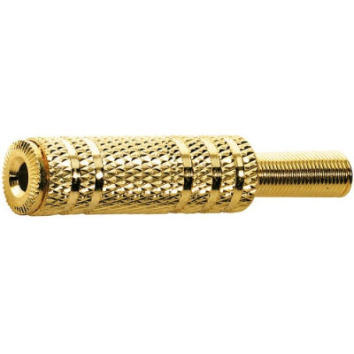 PRESA J STEREO 3,5mm DORATA