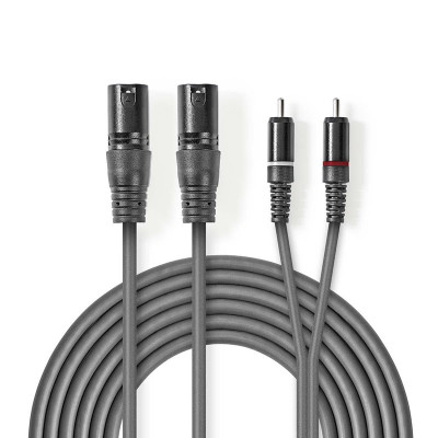 CAVETTO AUDIO/VIDEO 2 RCA...