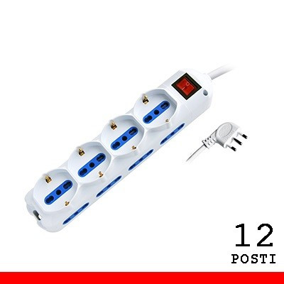 PRESA MULTIPLA 12 POSTI 4 X...