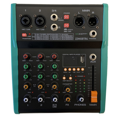 MIXER COMPATTO 4CH BT MP3...
